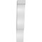 Ekena Millwork 4-in. W x 10-in. D x 22-in. H Funston Architectural Grade PVC Knee Brace BRCP04X10X22FST - alternate 3